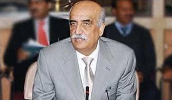 Khursheed Shah Gives Honor To Bilawal