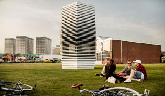 World Biggest Air Filter Installed In Beijing
