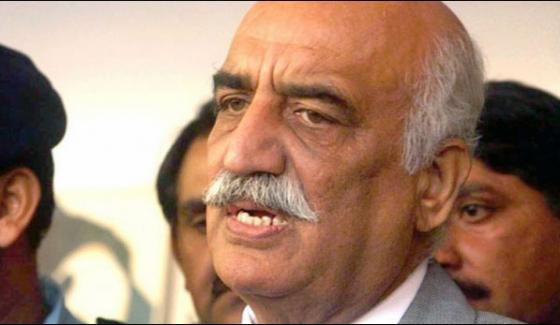 Imran Khan Seems To Be Foremost Well Wisher Of Pm Nawaz Khursheed Shah