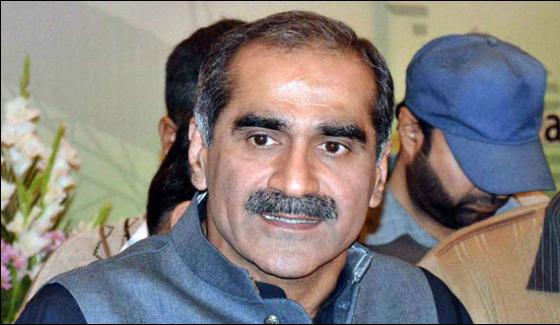 Tehreek E Insaf Not Want Solution Of Issue Saad Rafique