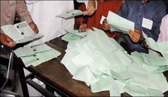 By Election Ends In Shikarpur Vote Counting Continued