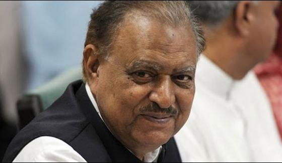 President Mamnoon Hussain To Leave For Qatar On Saturday
