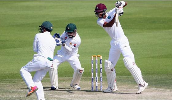 Wi 151 For 6 At Lunch Onthird Day Of Abu Dhabi Test