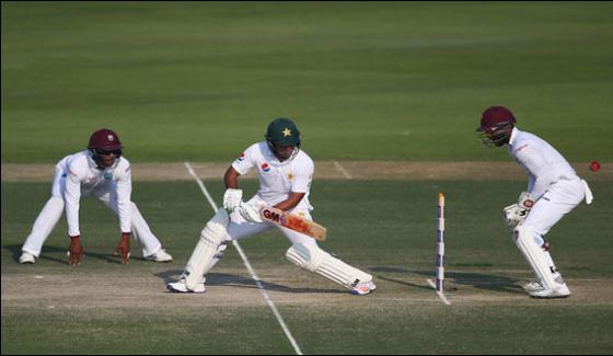 Abu Dhabi Test Pakistan Consolidates Its Position Against West Indies