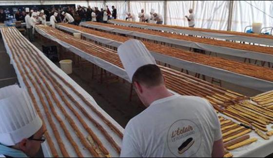 Record Of Six Hundred Meters Long Chocolate Pie