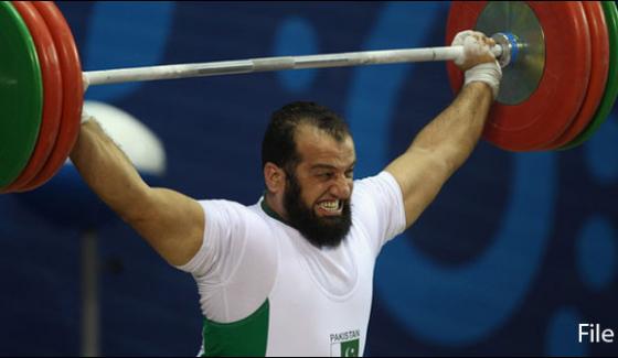 Amjad Farhan Won Weight Lifting Championships Bronze Medal