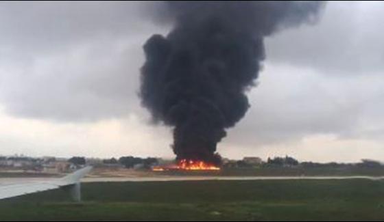 Small Plane Crashes In Malta 5 People Died