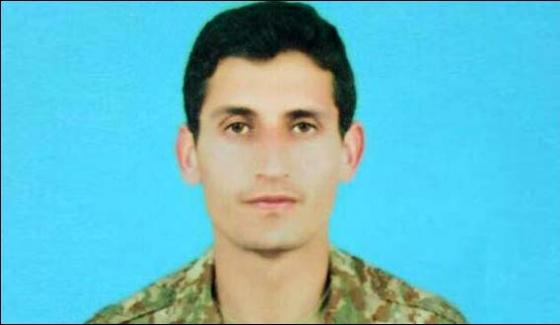 Martyred Captain Roohullah Buried