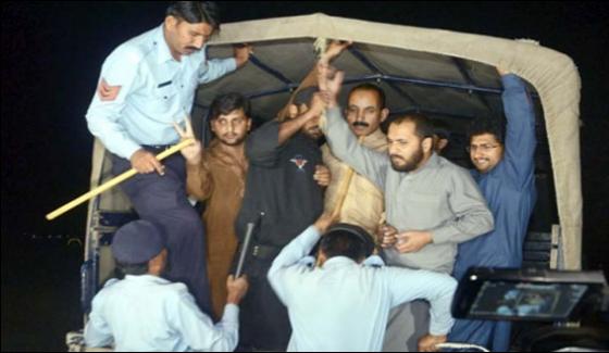 Punjab Police Crack Down Against Pti Workers