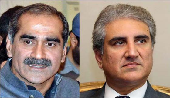 Mutual Suggestion Between Shah Mehmood And Khawaja Asif