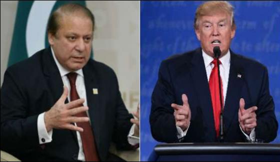 Donald Trumps Talks With Nawaz Sharif Constructive