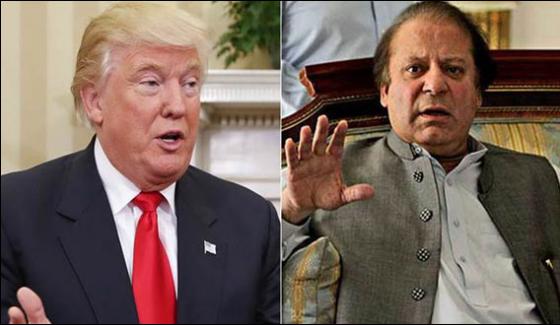 President Elect Trump And Nawaz Sharif Discussed Useful Matters