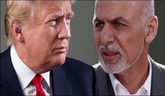 Newly Elected Us President Trumph Call Afghan President