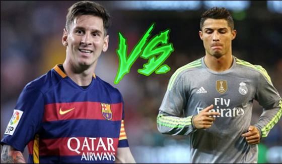 Spenish League Barcelona And Real Madrid Face To Face Today