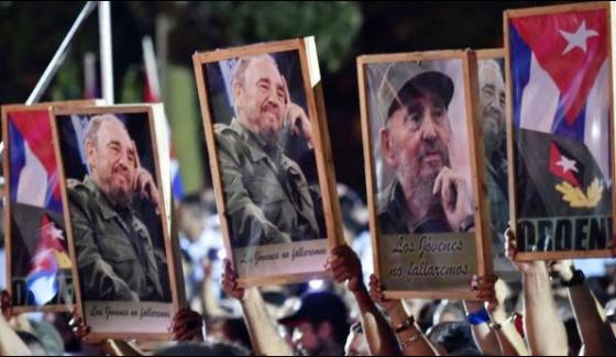 Fidel Castro Funeral Rituals Today