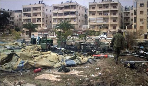Russian Military Hospital In Aleppo Came Under Attack Doctor Killed