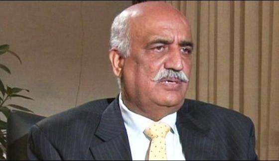 Four Demands Of Pppp Are Not For Personal Interest Khursheed Shah