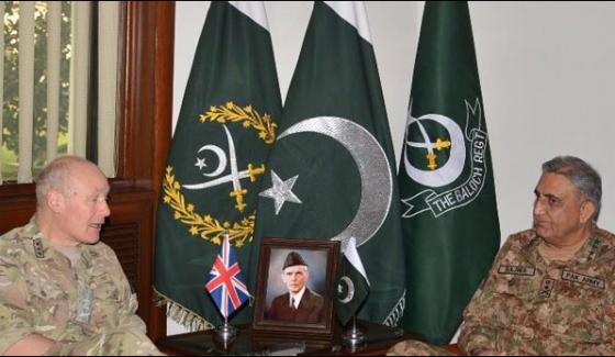 Army Chief Meeting With Lieutenant General Of Us