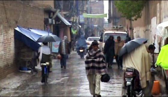 First Winter Rain In Chaman