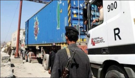 Pesahwar Customs Raid Seizes Container With Smuggled Goods