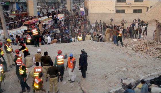 Multan Building Collapsed On Bosan Road