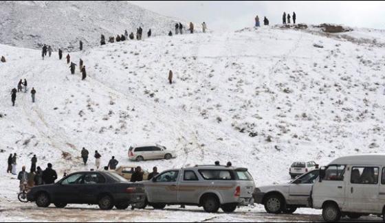 Broke The Record Of Several Years Of Snowfall In Quetta