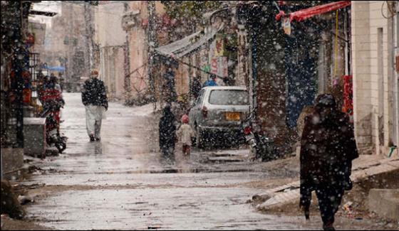 Chaman Korak Top Gets Another Snowfall Weather Turns Extreme Cold