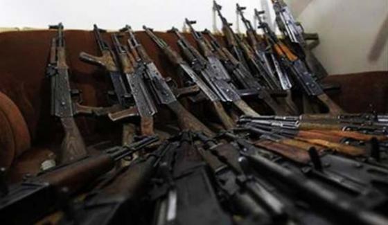 Illegal Weapons Submits In Kohat