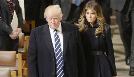 Donald Trump Attended The Cathedral Church Ceremony