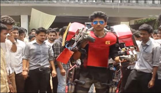 Indian Engineering Student Made First Human Robot