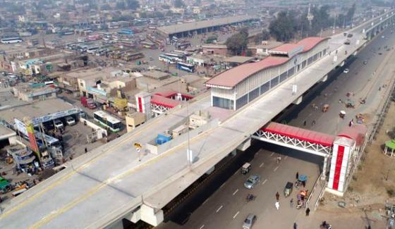Multan Bus Project Was Completed More Than One Year