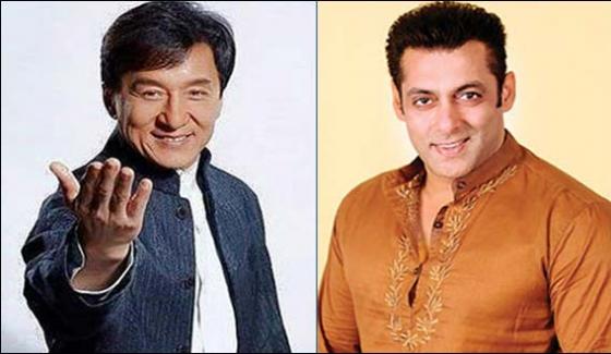 Jackie Chan Meets Salman Khan