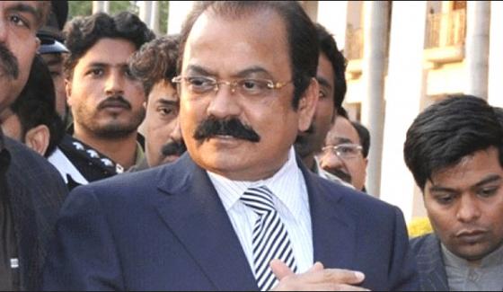 Rana Sanaullah Talking To Media Outside Sindh Assembly