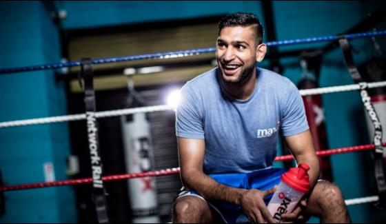 Amir Khan Beginning Training In The Us