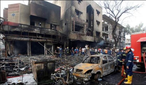 Suicide Blast In Baghdad 18 Killed And 50 Injured