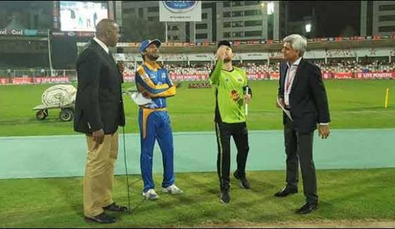 Karachi Kings Won The Toss And Elected To Field