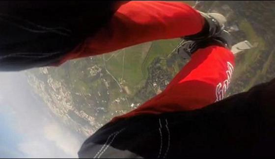 Sky Diving Thousands Of Feet Above The Stunning Catch