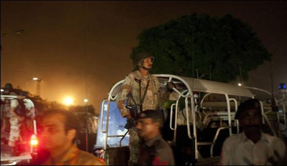 Rangers Kills 7 Terrorists In Karachi Shah Latif Town Encounter