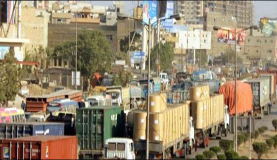 Morning To Night Ban On Heavy Vehicles On The Roads In Karachi