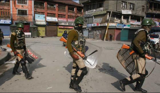 Occupied Kashmir Strike 2nd Day In District Palwama