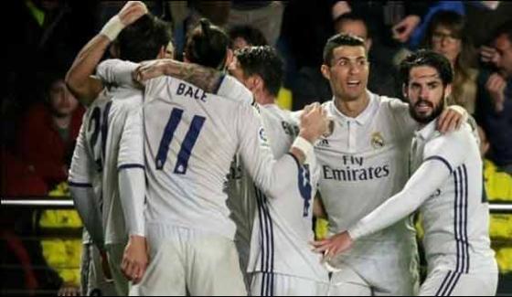 Real Madrid Win Over Villarreal