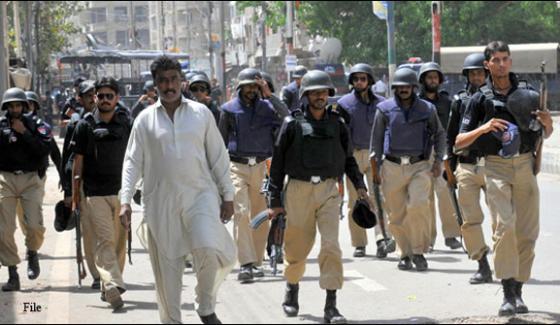 Karachi Police Arrest 8 Suspects Suljrbazar New Karachi And Site