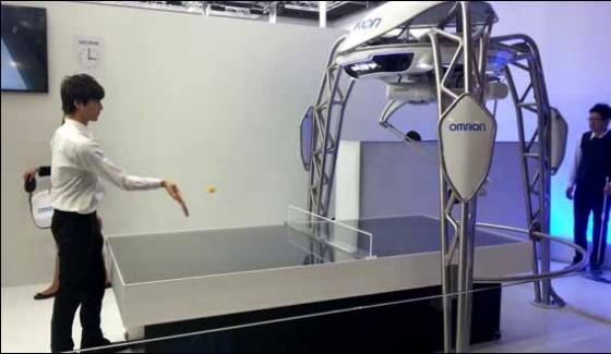 Japanese Scientist Makes Table Tennis Robot