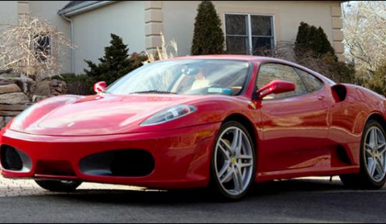 Trump Ferrari Showcased Before The Auction