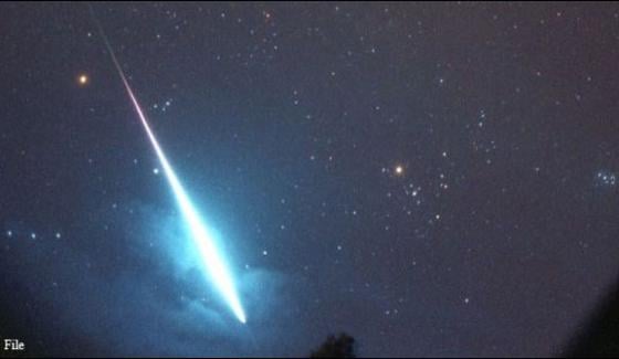 Information Passing Meteor From Gilgit And Ghazar