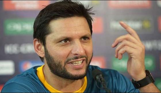 Match Fixers Should Be Given Exemplary Punishment Shahid Afridi