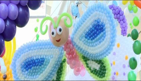 Balloon Festival Set Up In Thailand