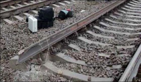 Twin Blasts At Rohri And Mehrabpur Railway Tracks