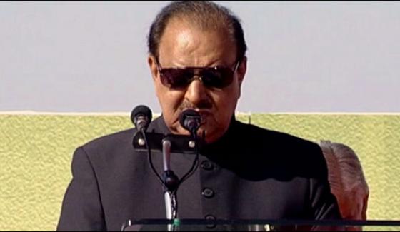 Pakistan Won The Ideological Identity Of The Nation President Mamnoon