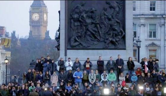 Public Protest Unity After London Parliament Attack
